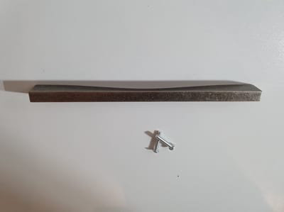 Meubelgreep - Handgreep Brons Plat inclusief schroeven| 19.9cm | Meubelhandvat | Landelijke greep | Industriële Keukengreep | Hand Grepen | Deurgreep Staal | Metaal | Strak Meubelbeslag | schuifdeur | Handvat | Greep | Schuifdeurgreep |