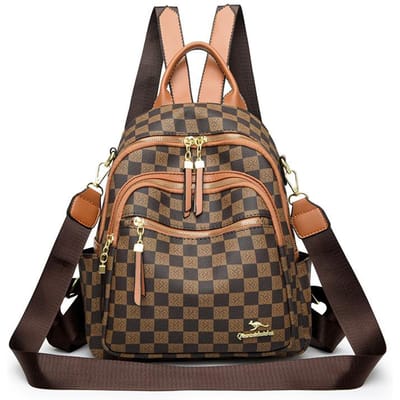 Mon Épaule Oblique Enjambée Peut Porter Grande Capacité Sac à Dos Nouveau pour Femmes brown