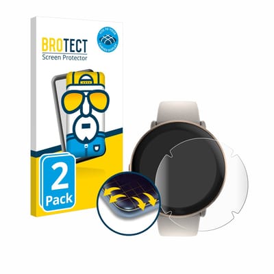 BROTECT - Screenprotector voor Polar Ignite 3 - Folie Beschermfolie transparant volledig dekking - 2 Stuks