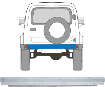 Binnen achterste reparatiepaneel voor Suzuki Samurai 1981-