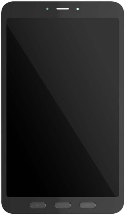 Samsung, Compleet LCD en Touchscreen Origineel Samsung voor Galaxy Tab Active 5, Zwart