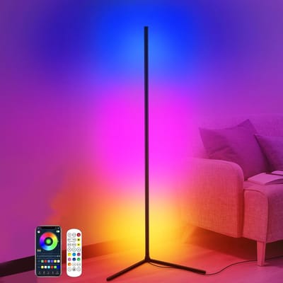 Hoeklamp - Vloerlamp - Staande Lamp