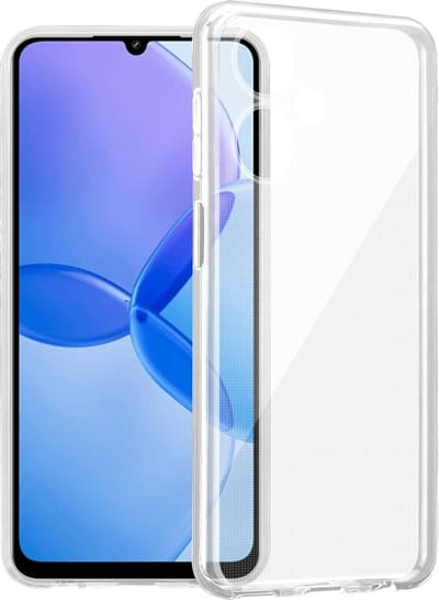 Cadorabo Hoesje geschikt voor Redmi 13R 5G in VOLLEDIG TRANSPARANT - Beschermhoes gemaakt van flexibel TPU Silicone Case Cover