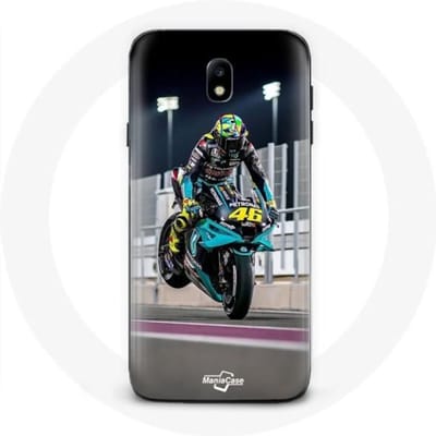 Samsung Galaxy J3 2017 hoesje Valentino Rossi Motorsnelheidsbestuurder