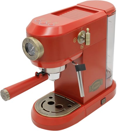 Kaiser - espressomachine - koffiezetapparaat - Kaiser KA 2005 RotEm Empire - retro - portafilter - 19 bar