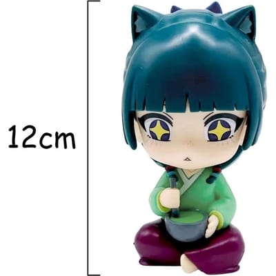 6cm/12cm Bureau Mignon Les Carnets de l'Apothicaire Maomao Jinshi Style Kwaii Figurine Anime Jouets Modèle PVC Poupée de Collection Cadeau d'Anniversaire