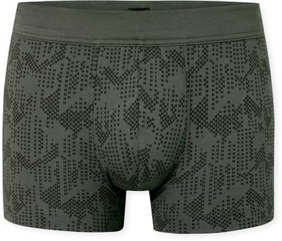Schiesser – Fine Interlock - Short – 183180 – Dark Green – Maat XXL