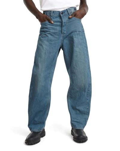 G-Star RAW Jeans Heren Denim Broek Losse Pasvorm blauw Bend 3D Los D25357-D318-G832-W33/L30 gray