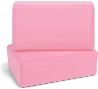 2 Stuks Yoga Blokken – Hoogwaardige EVA Schuim Yoga Brick, Lichtgewicht & Antislip, Ideaal voor Yoga, Pilates, Fitness en Meditatie Oefeningen