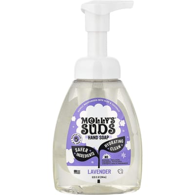 Molly's Suds, Handzeep, Lavendel, 8,25 fl oz (244 ml) white