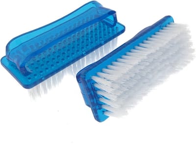 Benson Set nagelborstels - stevig - plastic handvat - 8 cm - 2 stuks