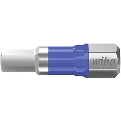 Wiha 41611 Inbus-bit Aandrijving: 1/4 (6,3 mm) Uitvoering: Inbus SW 3 25 mm