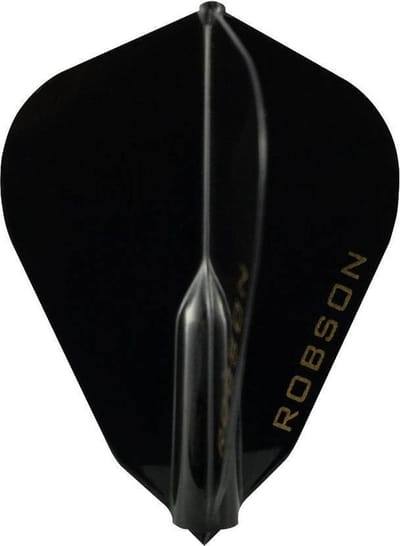 Bull's Robson Plus Flight FSH - Black - Dart Flights