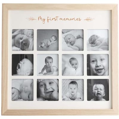 Prénatal Prenatal my first memories fotolijst Onbehandeld/Naturel unisex