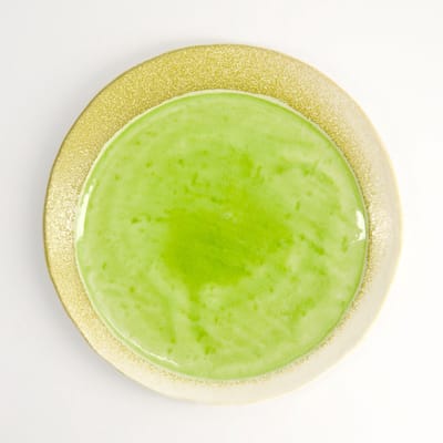Tokyo Design Studio - Mino Craft Rond Bord - Groen - 24,7 x 3 cm