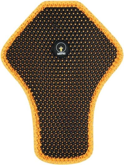 Rugbeschermer Inzetstuk - Motor Rugprotector - Motorrijden Veiligheid - Warmteactieve Lichaamsvorm - Super Lite - Multicolor