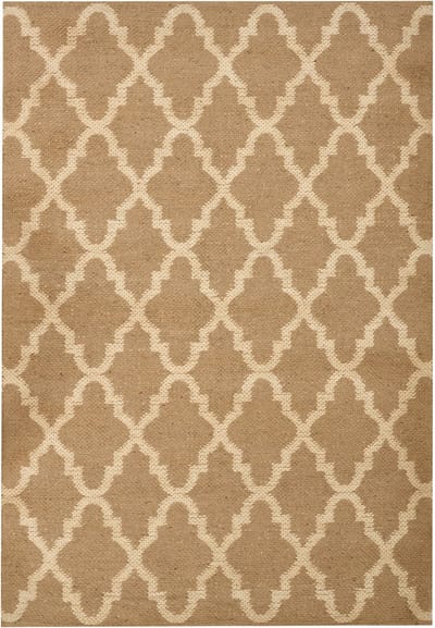 MERMER - Laagpolig vloerkleed - Lichtbeige - 160 x 230 cm - Jute