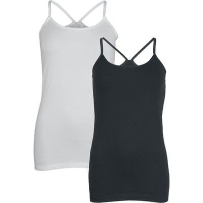 R.E.D. by EMP Top - S tot XXL - voor Vrouwen - zwart-wit