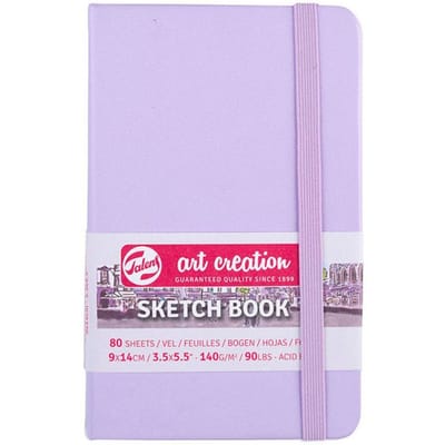 Talens Art Creation schetsblok 9x14cm - 80 vellen - roze