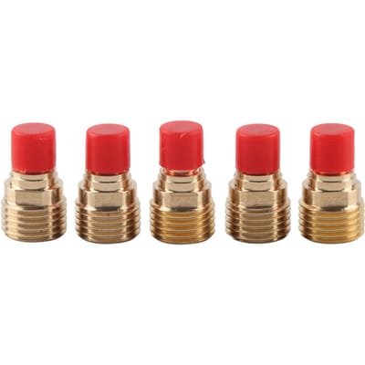 Lot de 5 corps de pince à lentille à gaz 45V44 2,4 mm 332  pour torche de soudage TIG WP92025 5pcs