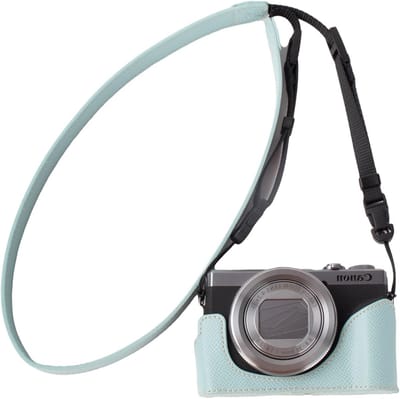 Beschermende Camera Case voor Canon Powershot G7X Series met Verstelbare Schouderband en PU Materiaal, Geschikt voor G7X Mark III en G7X Mark II Accessoires