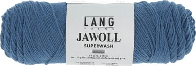 Lang Yarns Jawoll Superwash - 235 blauw - Sokkenwol Garen