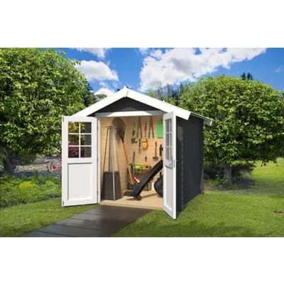 Weka Tuinhuis 209 - Antraciet - 200x200cm
