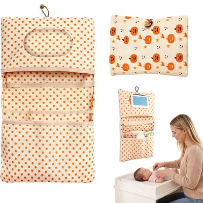 2-in-1 Luiersorteerder & Toilettas — Compacte Luiertasje / Opbergtas voor Luiers — Draagbare Reisorganizer — Handig voor moeders onderweg om luiers, lotions, babydoekjes en andere babybenodigdheden in op te bergen — 37 x 22 cm