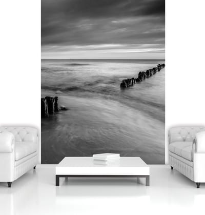Beach Scene Photo Wallcovering