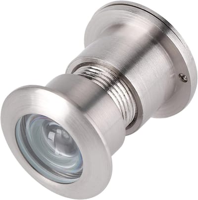 Door Viewer met 28mm Brede Kijkhoek, Kunststof Lenzen en Robuuste Privacy Cover voor Dikke Deuren van 35-60mm
