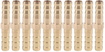 Dailygoods- Buisverbindingswerktuig 2-weg-stekelverbinder - 10 Stuks - Aansluiten van Buizen - 6 mm - Hoogwaardige Kwaliteit - Verbeter Werkefficiëntie - Buisconnector