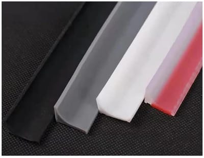 Doucheafdichting Strip - Waterkerende Dam - Badkamer Drogen - Flexibel Siliconen Materiaal - 9 Meter - Wit