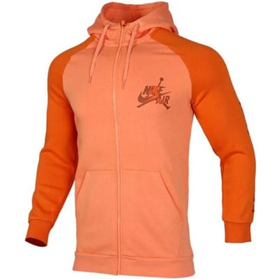 Vestes Jordan Homme Capuche Orange Modéré Autre S orange