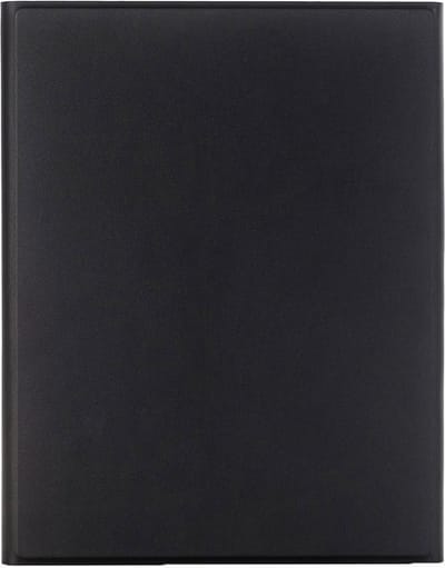 Toetsenbord Hoes hoesje - Just in Case - Effen Zwart - Kunstleer - Geschikt voor iPad Air 10.9 2020 (4e gen)