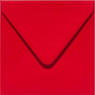 Papicolor Envelop Formaat 160 X 160 Mm 6 stuks Kleur Rood