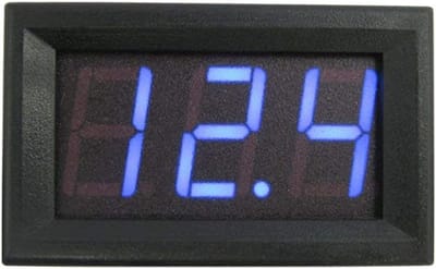 Digitale Voltmeter voor Auto en Motor, 0-30V LED Spanningsmeter