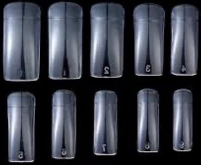 New Age Devi - Nageltips Set - Transparant - Voor perfecte Acryl en Gelnagels - 100 Stuks