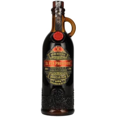 El Ron Prohibido Solera 15 Gran Reserva Finest Blended Mexican Rum 40% Vol. 0,7l