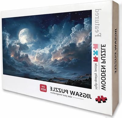 Houten Puzzel - Legpuzzel Volwassenen - Ontspannende Vrije Tijd - 4000 Stukjes - 141x87 cm - Cloud