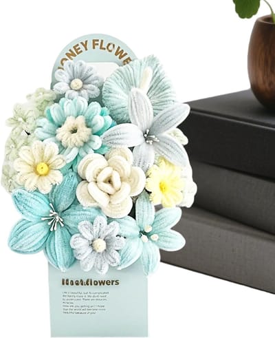 Bloemen Pijpenragers - Draad Knutselen - Boeket Maken - Buigbare Draadstokjes - 20 cm Lengte - C