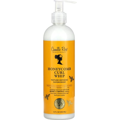 Camille Rose, Honeycomb Curl Whip, Super Crème Définition de Texture, 350 ml (355ml) yellow
