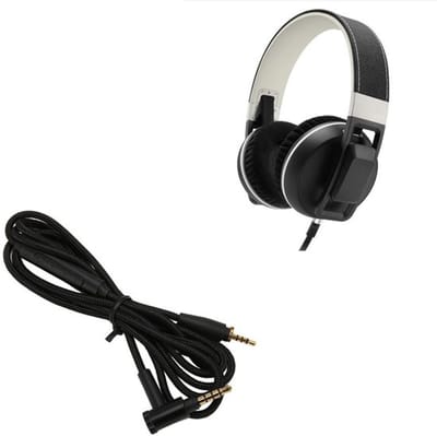 Allecto - Vervangende Audio Kabel - 1.5M Nylon Kabel - Met Microfoon
