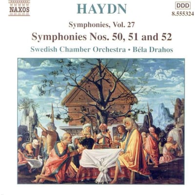 CD ZWEEDS KAMERORKEST - Symfonieën 50-52 27 8555324 Naxos 2003 Niet Japan Klassiek Gebruikt