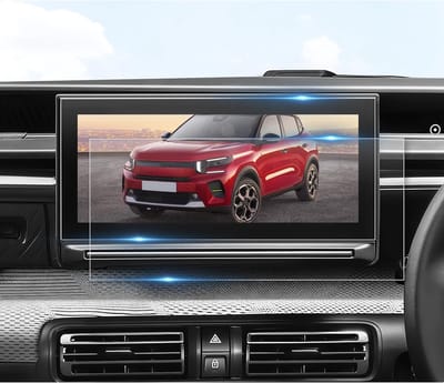 Compatibele Navigatie Beschermfolie voor Citroen C3 C4 en Opel Corsa F 2022-2025, 4H Krasbestendig, Anti-Fingerprint, 9,7 inch GPS Transparant Displaybescherming (2 stuks)