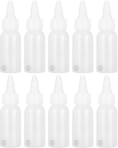 Dailygoods- Verfmengfles 30 ml - Corrosiebestendig - Hoogwaardig PP-materiaal - Nauwkeurig bijvullen - Handige opslag - Duurzaam en lichtgewicht - Verffles