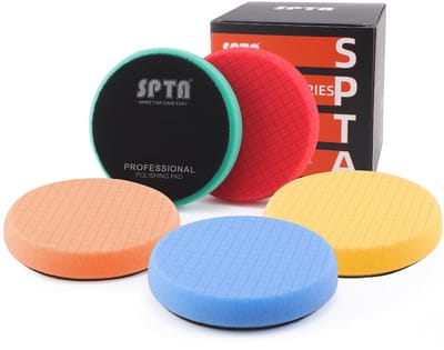 14 cm Polijstpads voor Autobuffer - Set van 5 Stuks voor Waxen en Polijsten