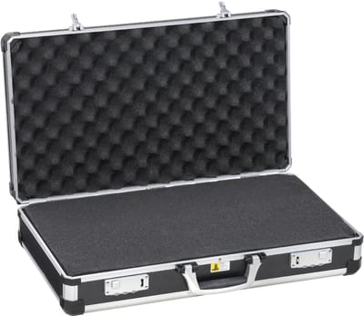 allit Messgerätekoffer AluPlus Protect >C< 60, schwarz ideal für empfindliche Messinstrumente oder Kameras, - 1 Stück (425820)