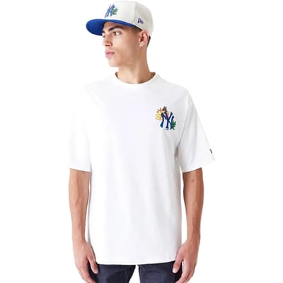 New Era T-shirt T-shirt Wit