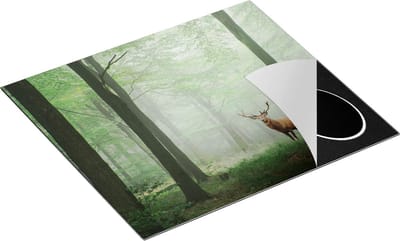 Chefcare Inductie Beschermer Hert in Bos - 60x50 cm - Afdekplaat Inductie - Kookplaat Beschermer - Inductie Mat