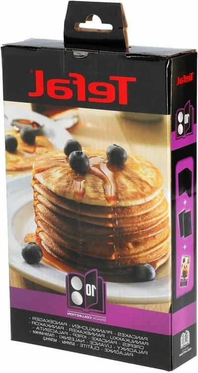 Pannenkoekenplaten - Bakplaten - Pannenkoeken Bakken - Antiaanbaklaag - 226 x 136 mm - Zwart
